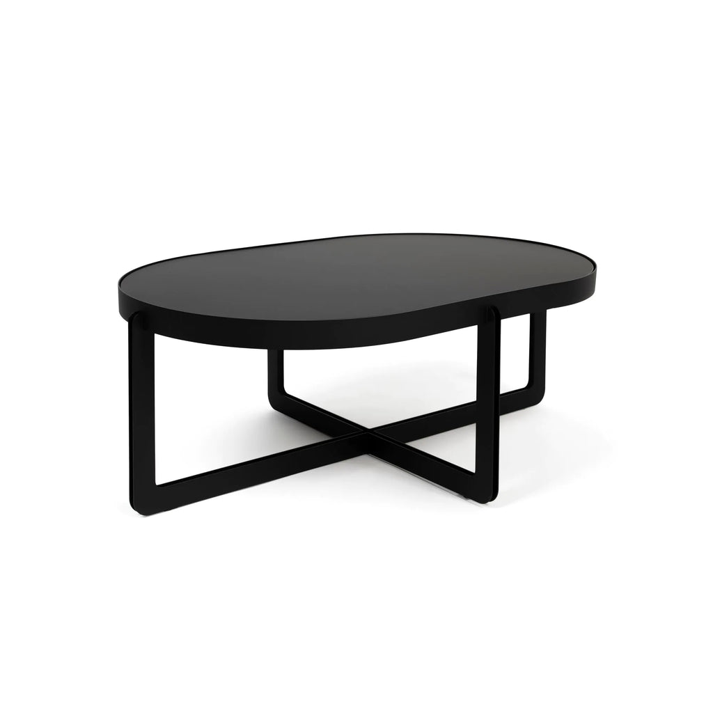 Salontafel Centre | ovaal | zand of zwart | Zuiver