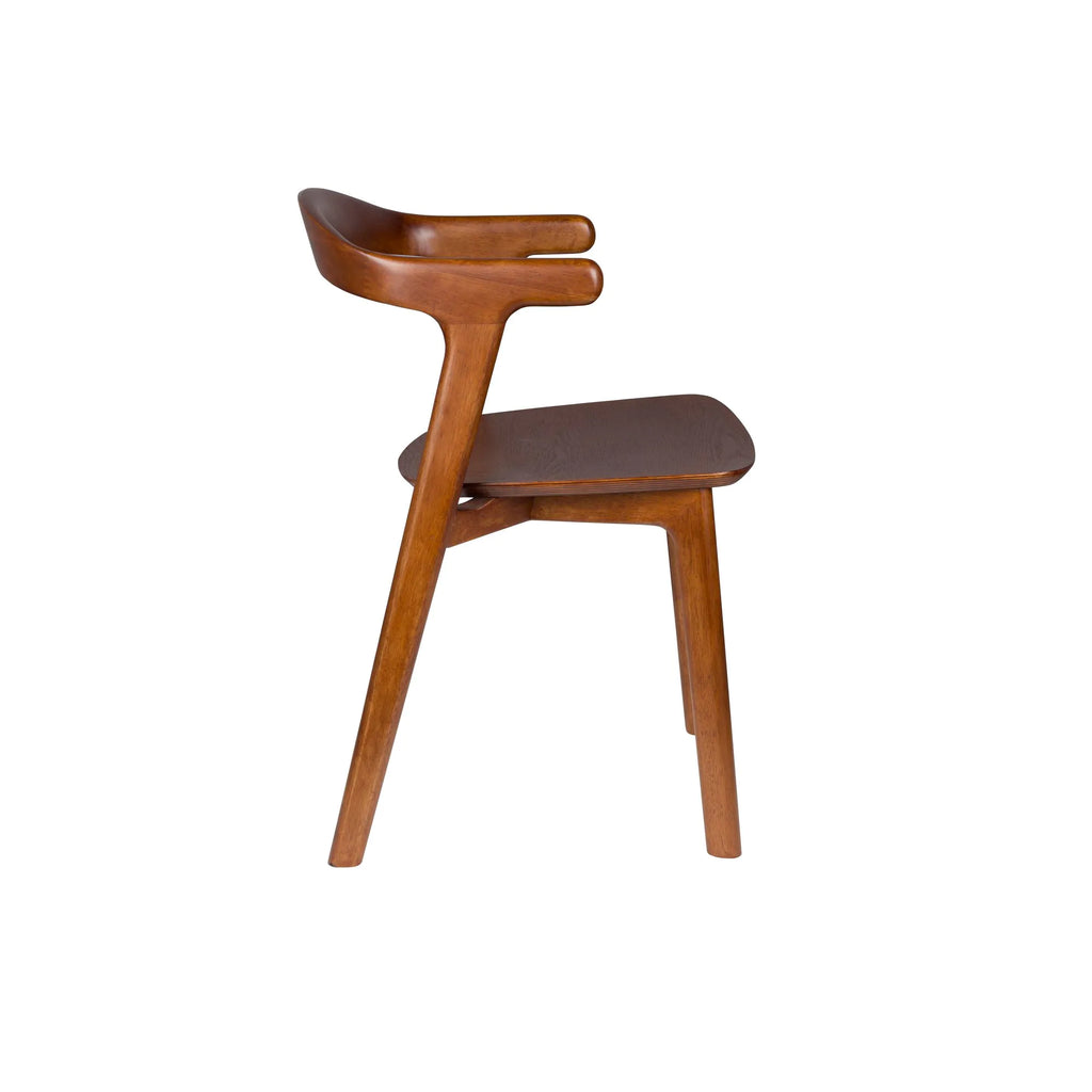 Stoel Northwood | walnoot, naturel of zwart | Zuiver