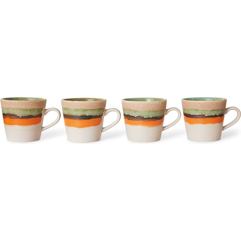 Cappuccino tas Burst | 70's ceramics | HKliving