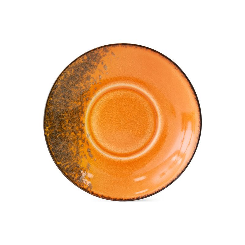 Set van 4 onderborden Roasts | 70's ceramics | hkliving