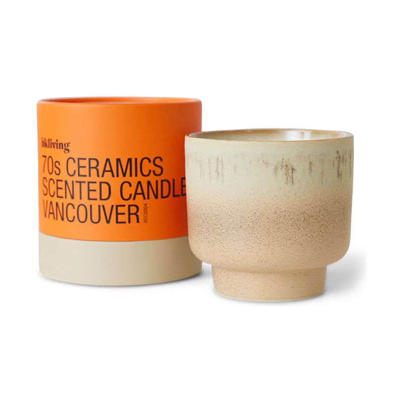 Geurkaars Vancouver | 70's ceramics | hkliving