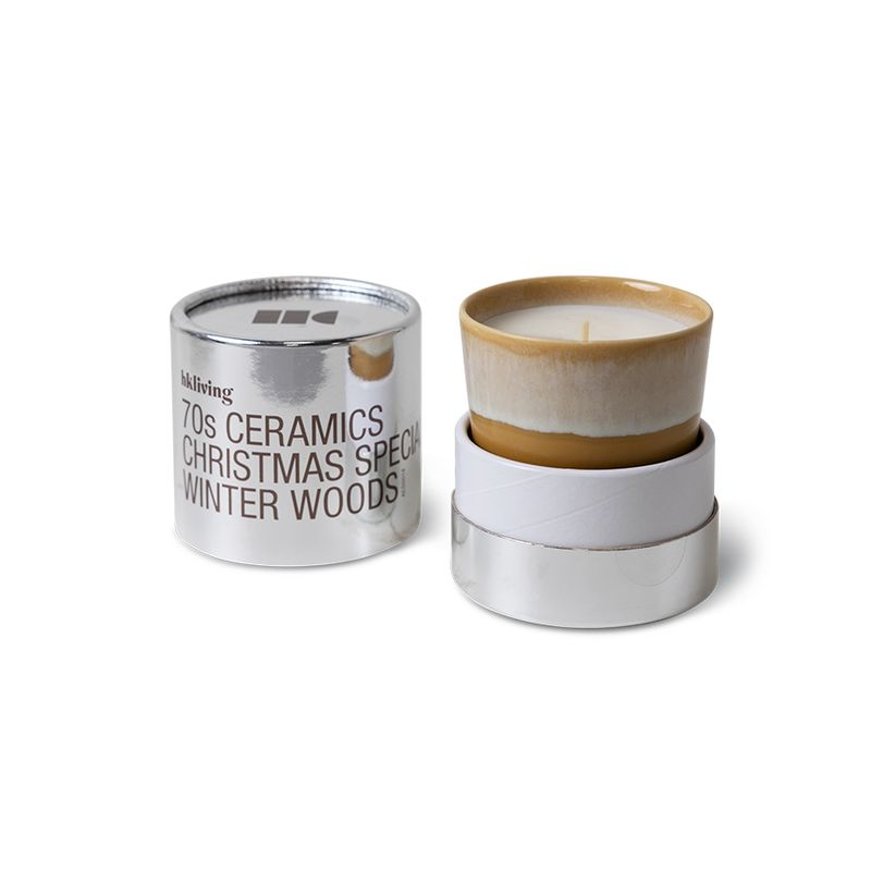 Geurkaars Christmas Special | winter woods | 70's ceramics | hkliving