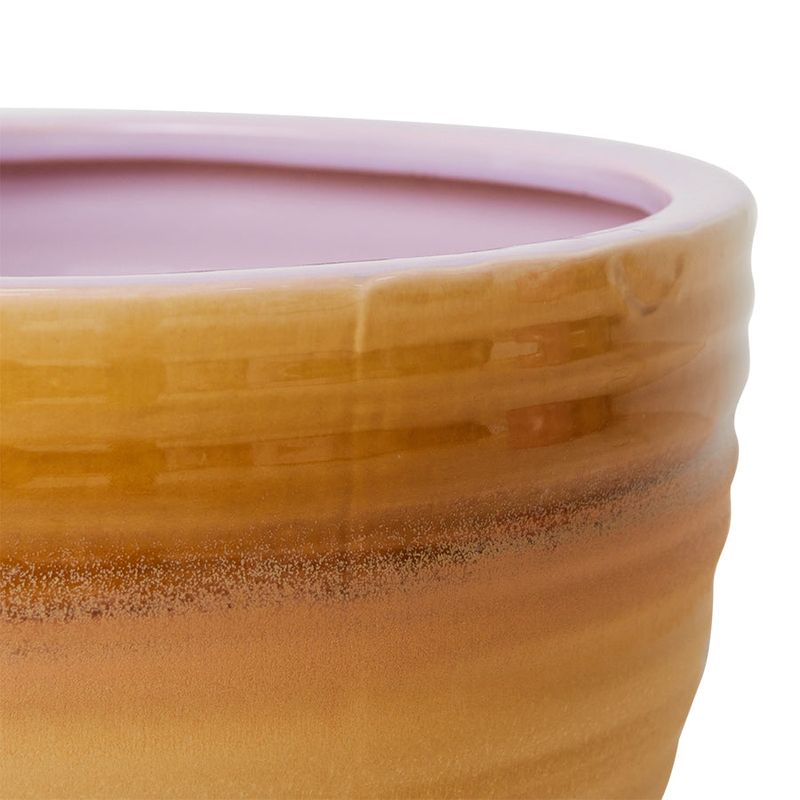 Plantenpot Caramel | stoneware | hkliving