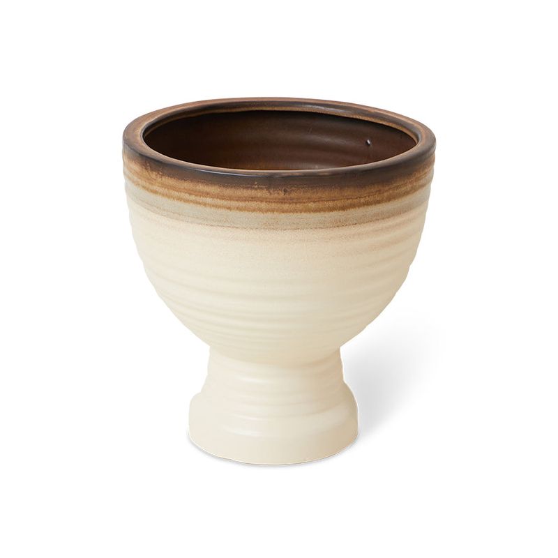 Plantenpot Vanilla | stoneware | hkliving