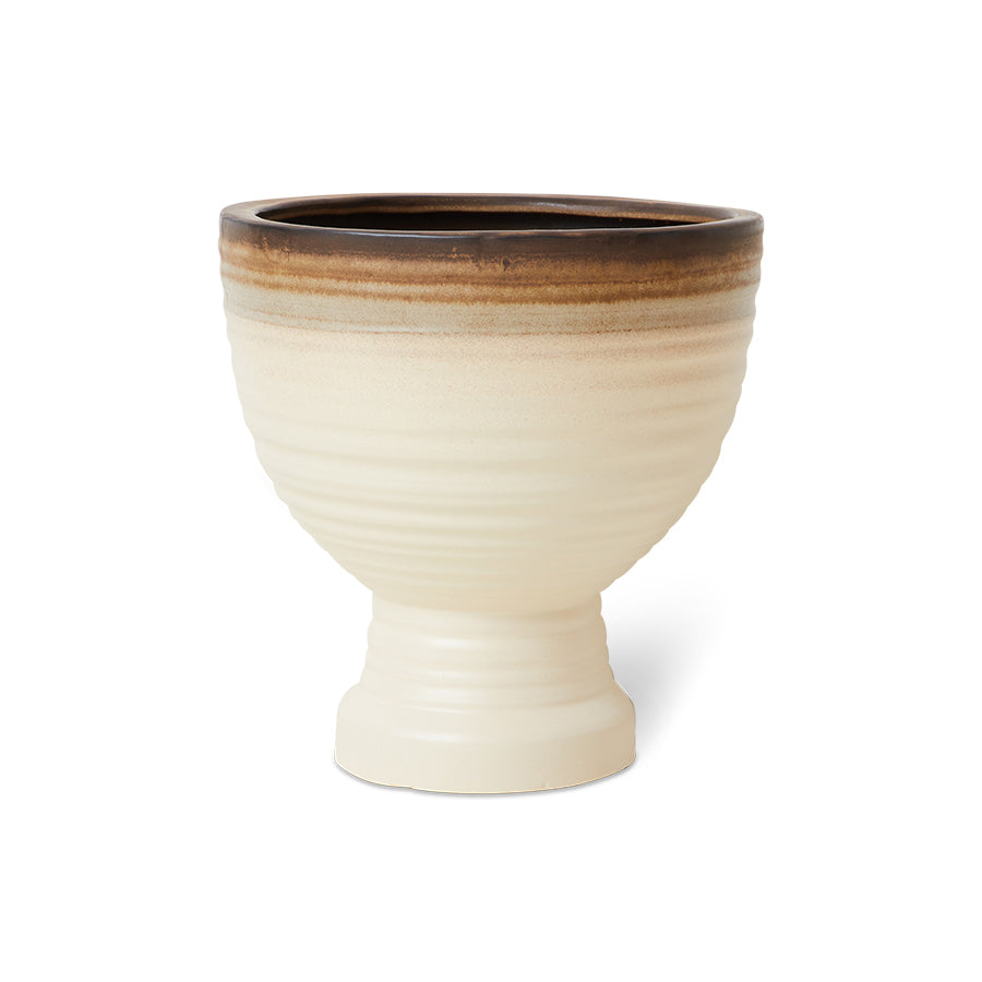 Plantenpot Vanilla | stoneware | hkliving