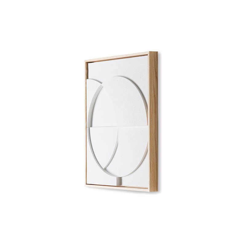 Wanddecoratie | Reliëf Panel White C Small| HKliving