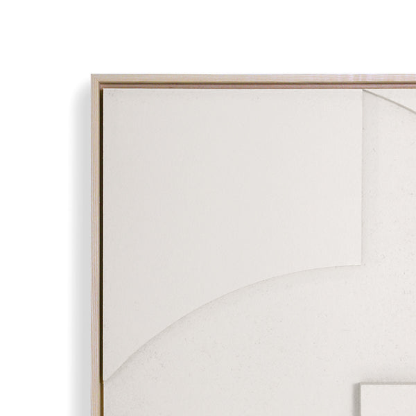 Wanddecoratie | Reliëf Panel A warm grey XL| HKliving