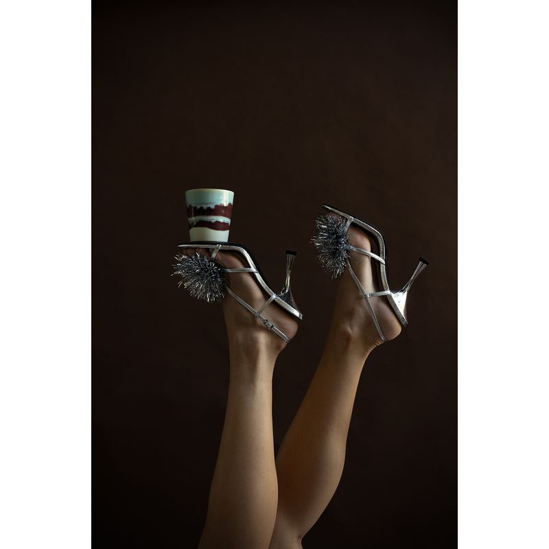 Geurkaars Christmas Special | frosted leaves | 70's ceramics | hkliving