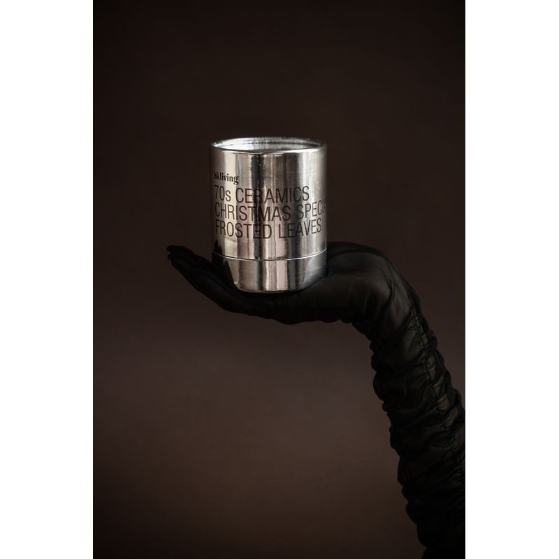 Geurkaars Christmas Special | frosted leaves | 70's ceramics | hkliving