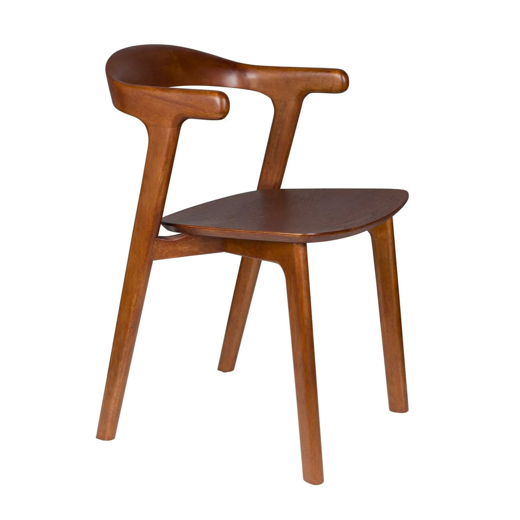 Stoel Northwood | walnoot, naturel of zwart | Zuiver