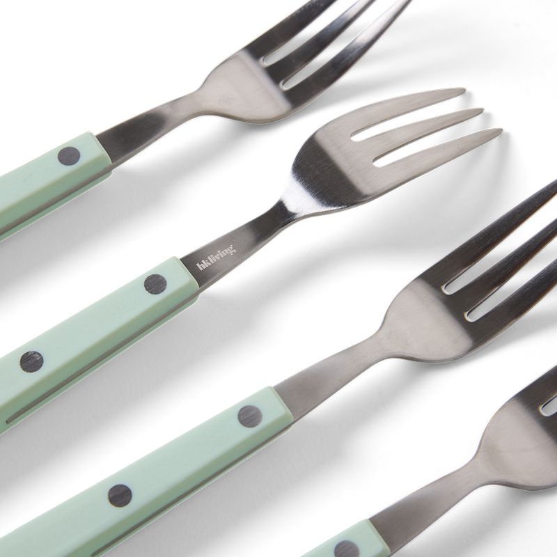Set van 4 dessertvorken Mint | 70's cutlery | hkliving