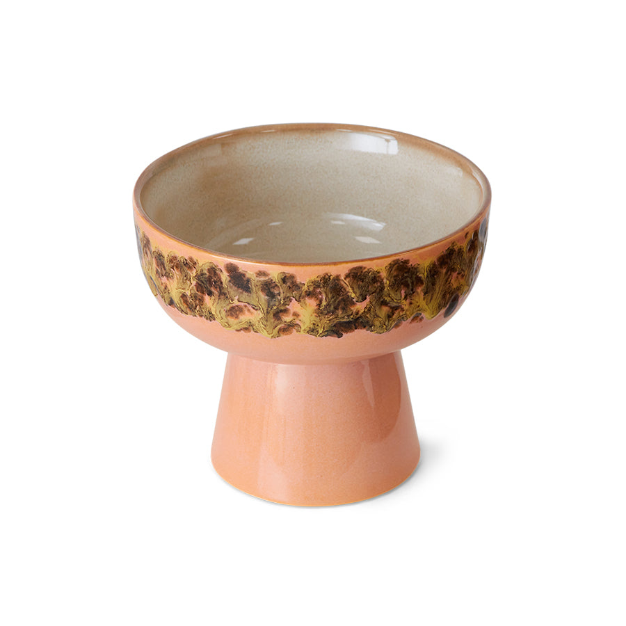 Tapaskom op voet L | Lush | 70's ceramics | hkliving