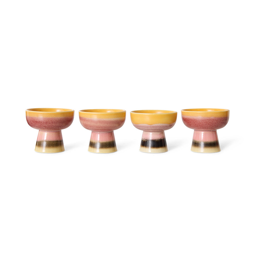 Tapaskom op voet S | Sunset | 70's ceramics | hkliving