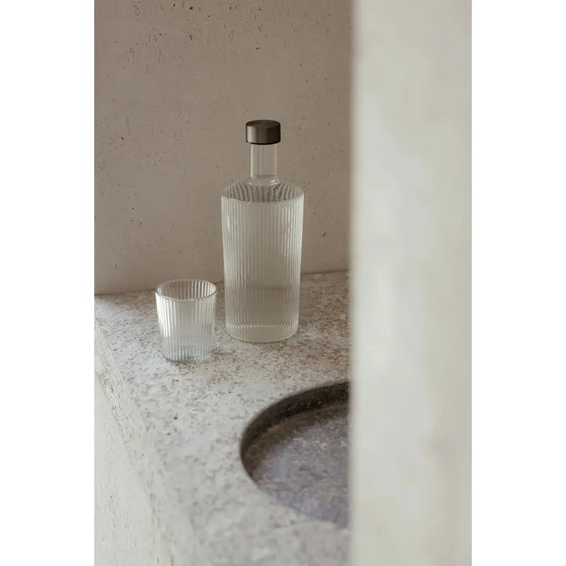 Glazen waterfles | White Haven | Paveau