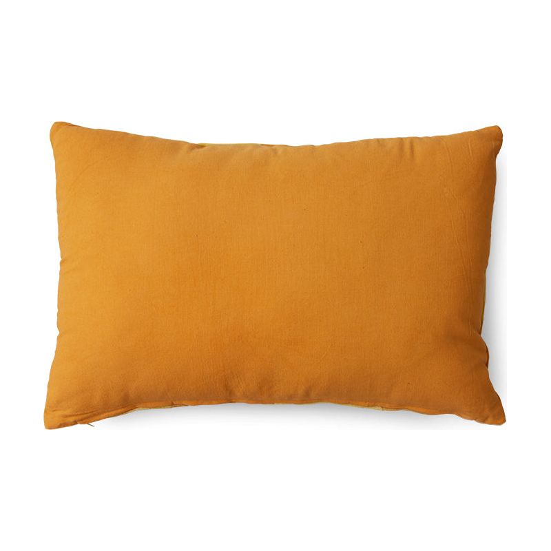 Gestreept kussen | velvet | geel/oranje | hkliving