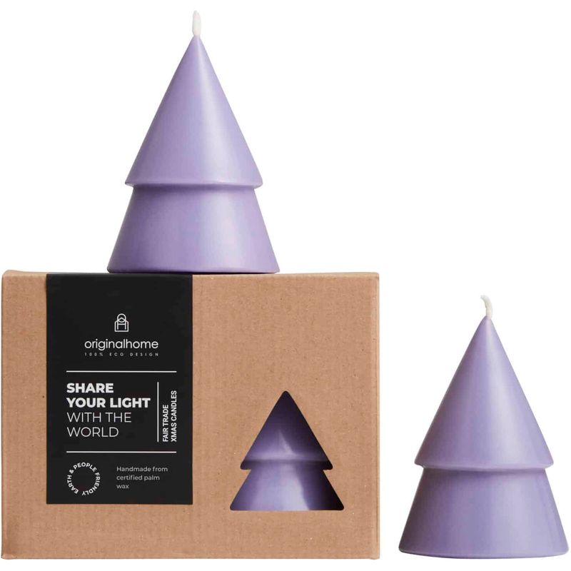 Kerstboom kaarsen set v 2 | medium | violet | Original Home