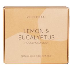 Huishoudzeep | citroen & eucalyptus | Het Zeeplokaal