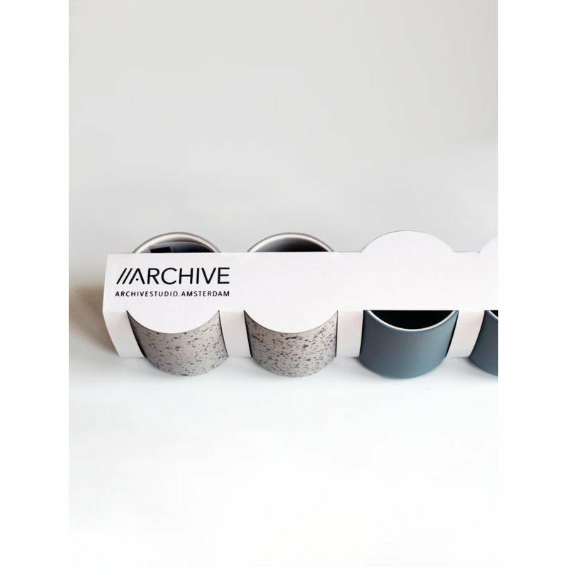 Archive Studio Giftset 4 mokken  | 2 kleuren - LETT.