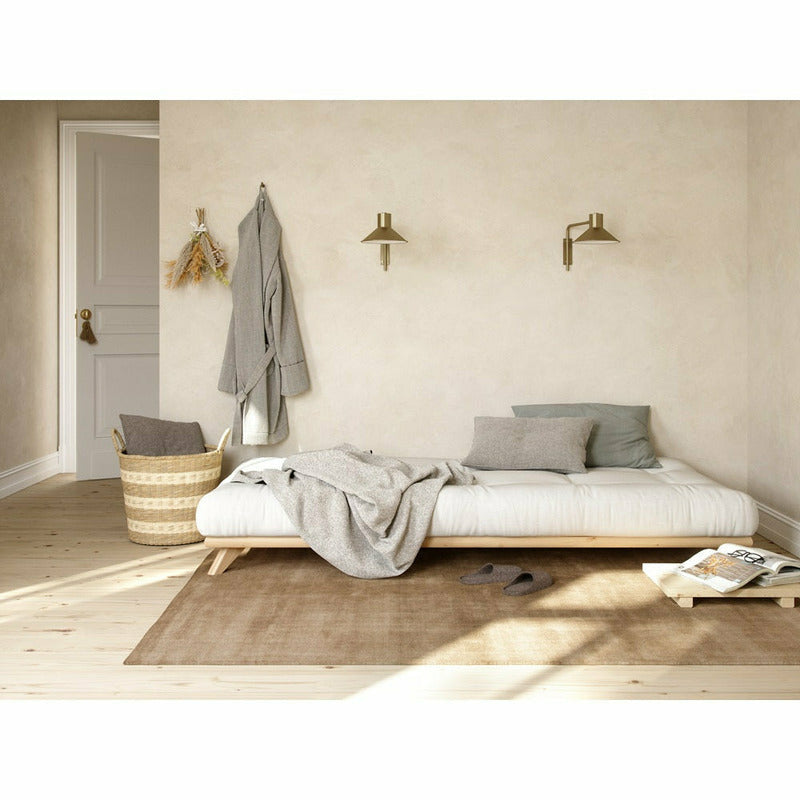 Bed Senza | zwart/naturel | Karup Design