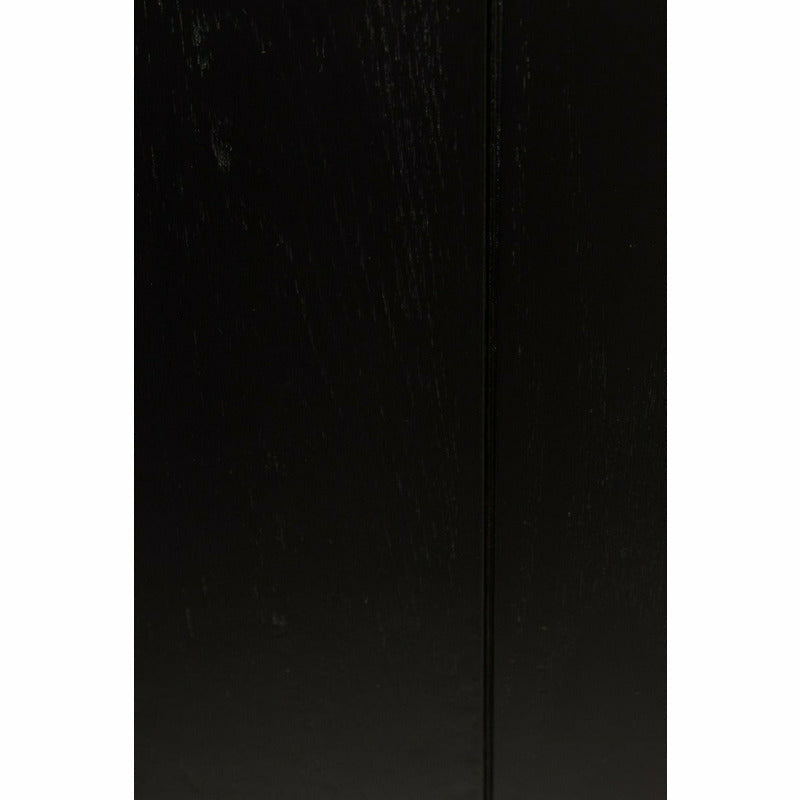 Eettafel Storm | zwart | 180/220 cm | Zuiver