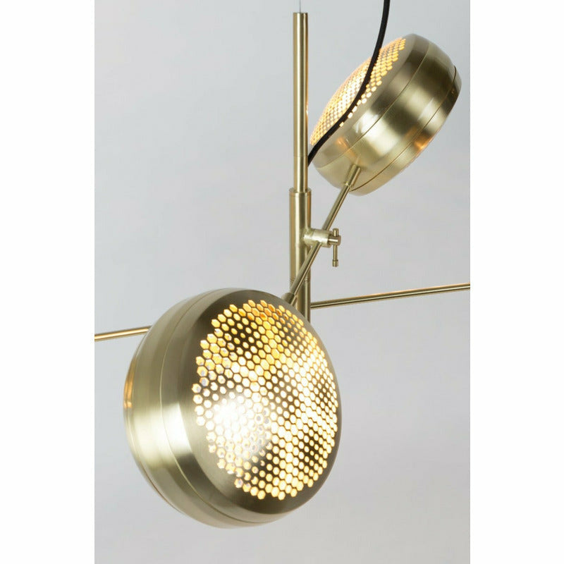Hanglamp Gringo multi | goud | Zuiver
