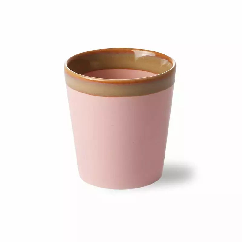Koffietas Pink | 70's ceramics | HKliving