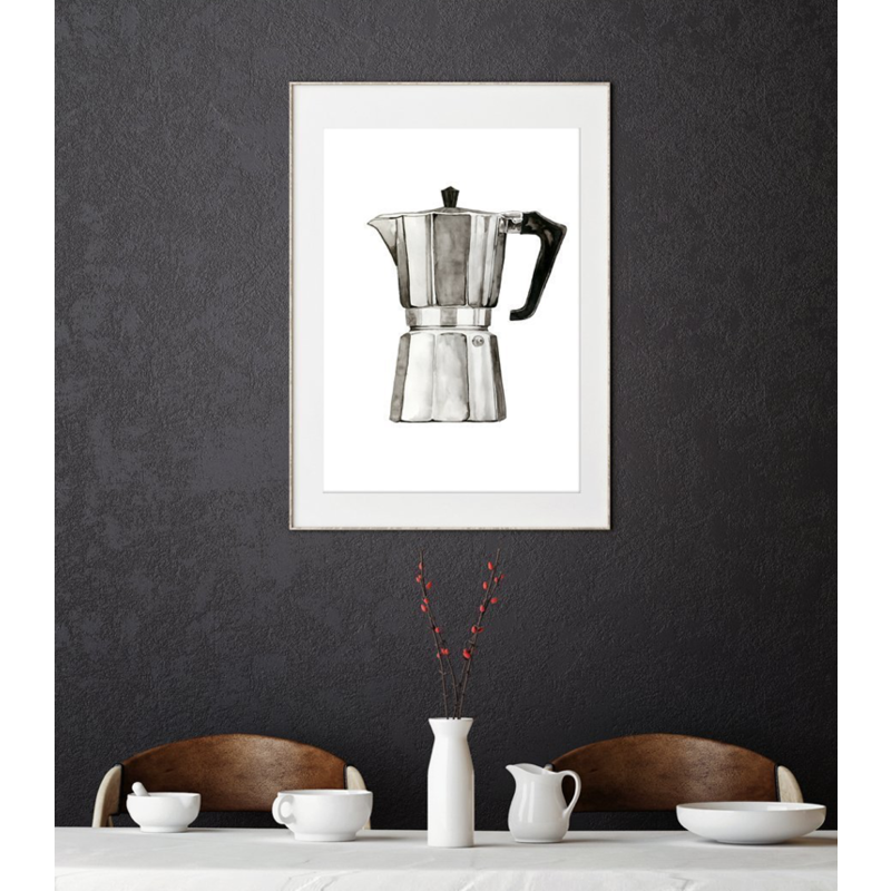 Artprint | Leo La Douce | Espresso maker - LETT.