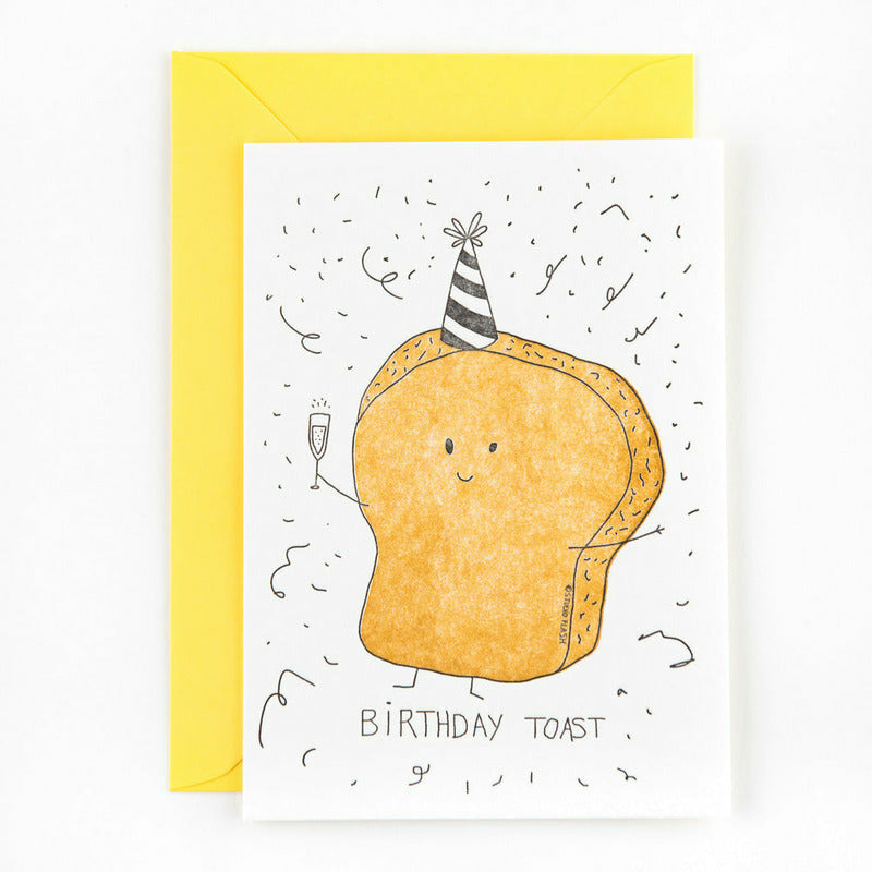 Birthday toast | postkaart | Studio Flash