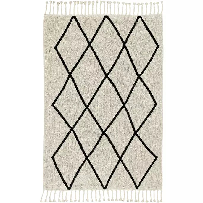 Wasbaar tapijt | Bereber Beige | meerdere afmetingen | Lorena Canals