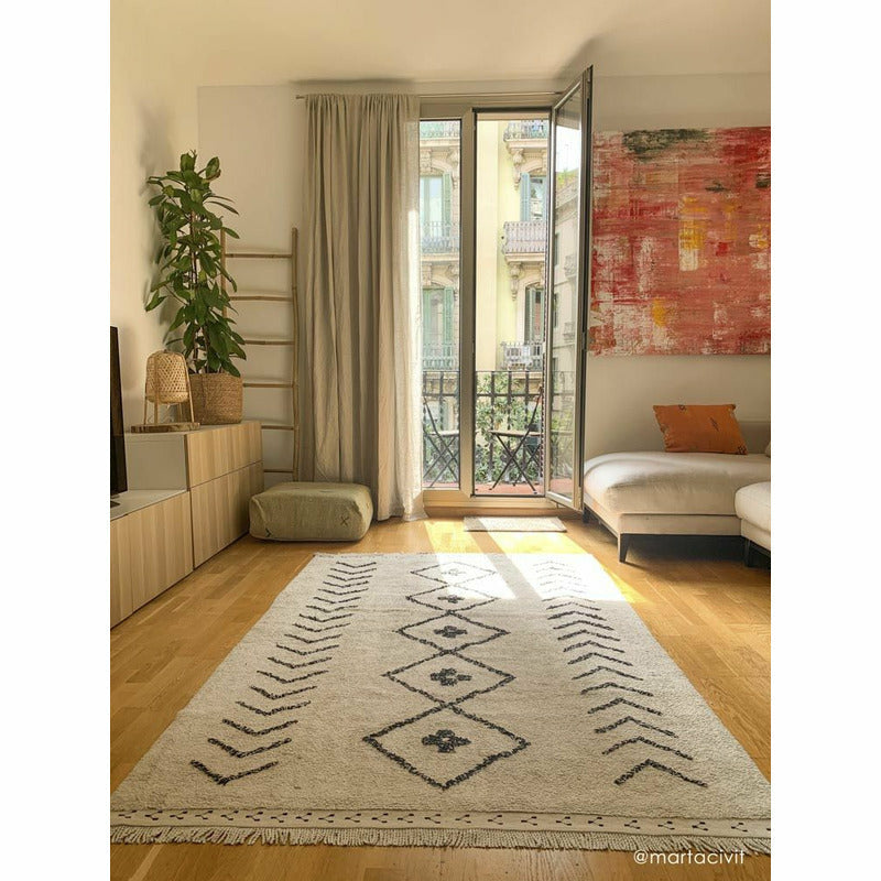 Wasbaar tapijt | Bereber Rhombs | verschillende afmetingen | Lorena Canals