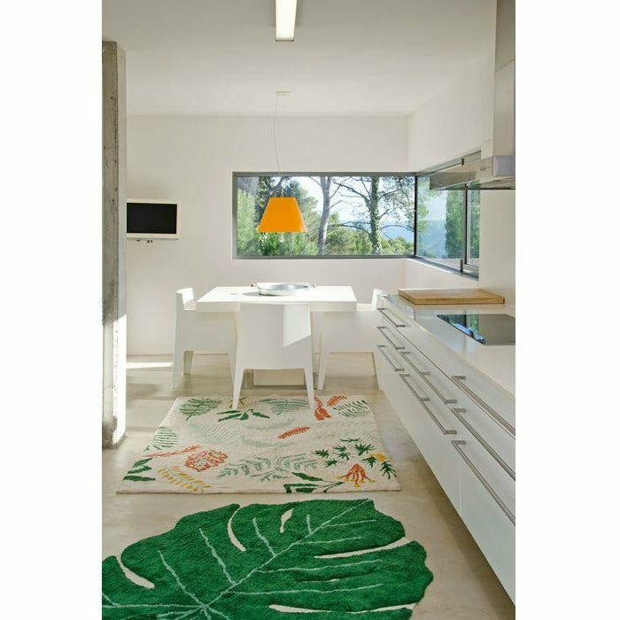 Wasbaar tapijt | Monstera | 120 x 160 cm | Lorena Canals