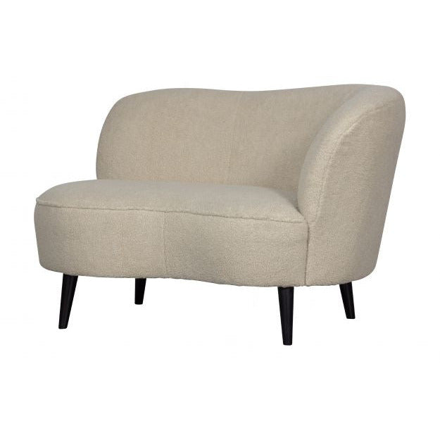 Lounge fauteuil Sara | white | WOOOD